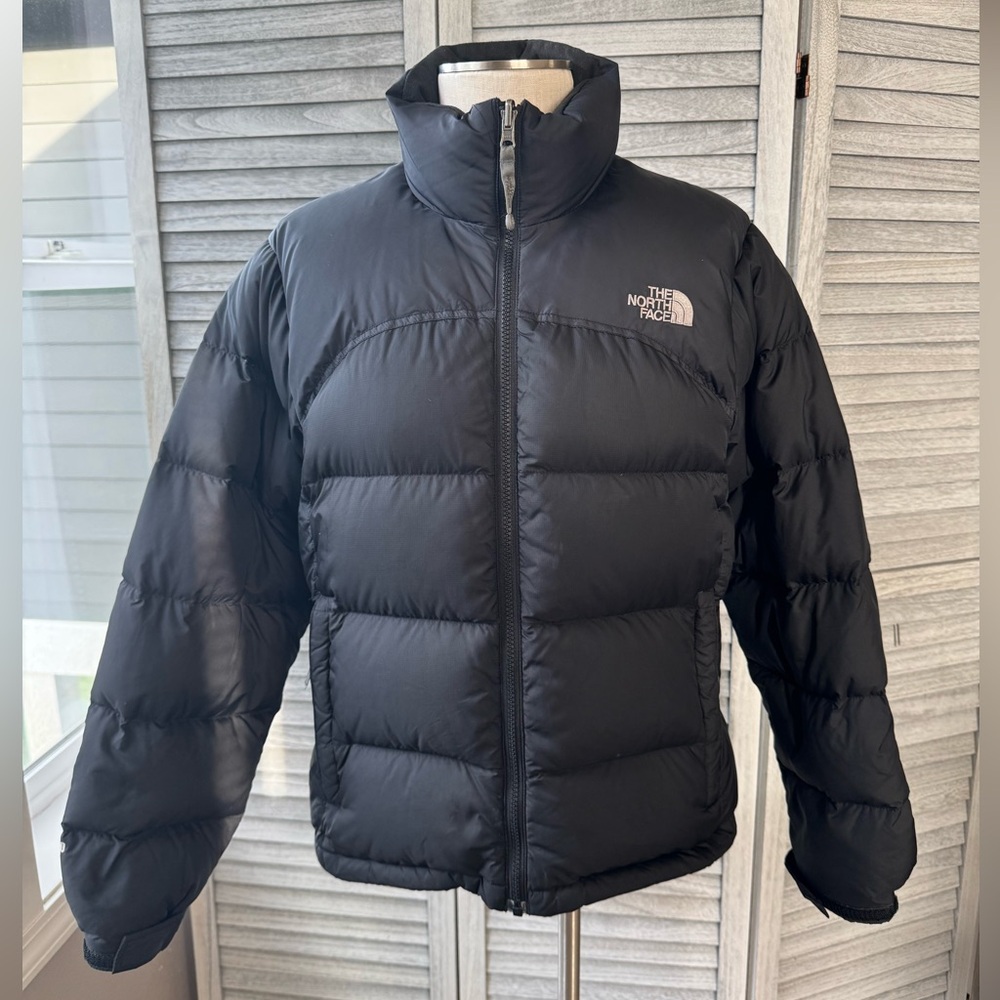 The OG North Face Black Insulated Down Puffer Jacket - 700 fill - goose down
